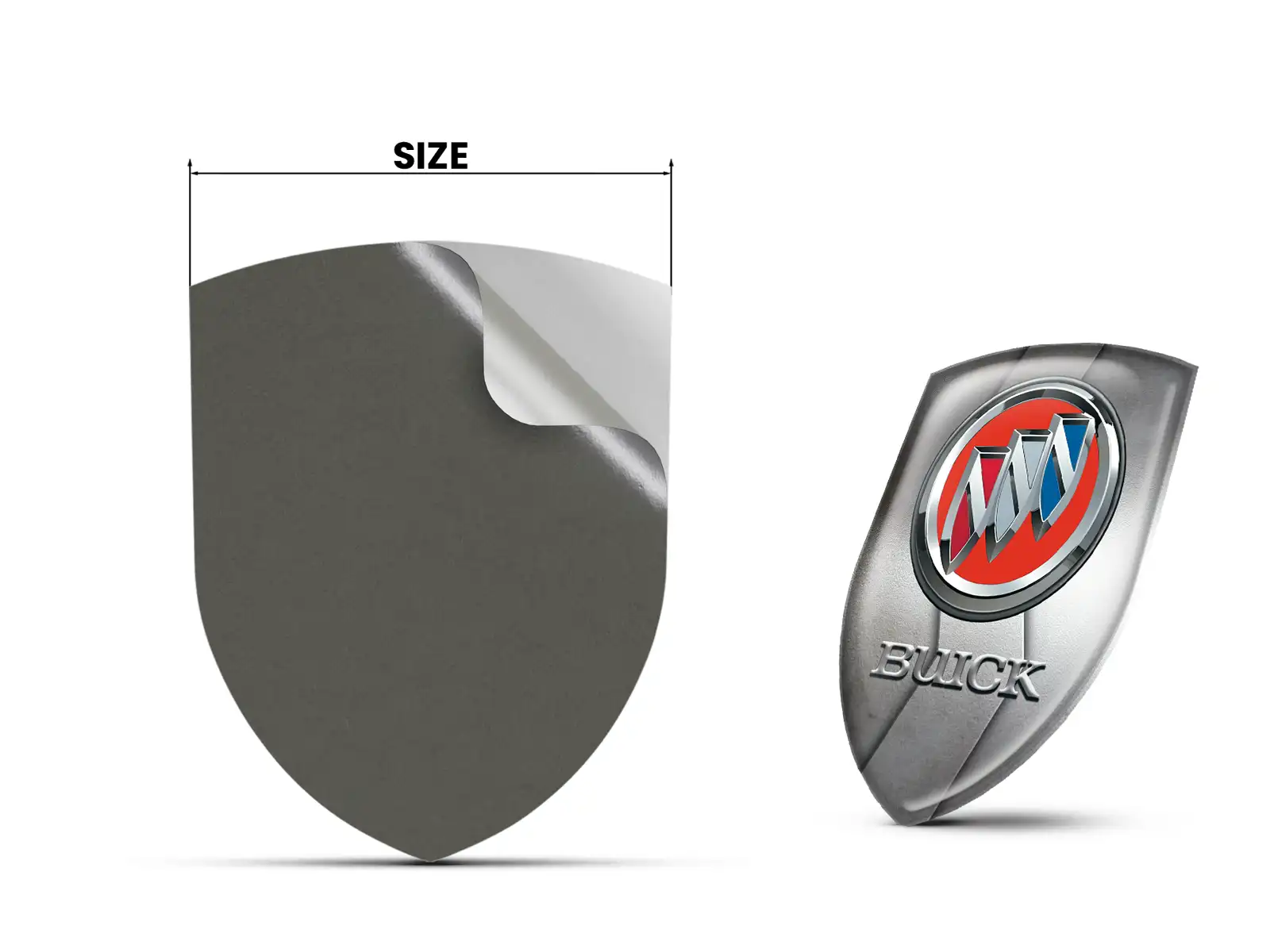 Buick Firmenlogosticker Sportlich Stern Professionell